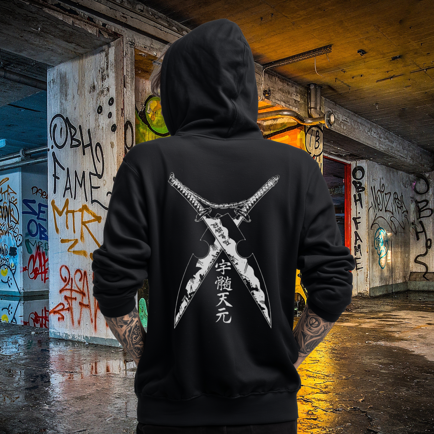 Tengen Zip Up Hoodie