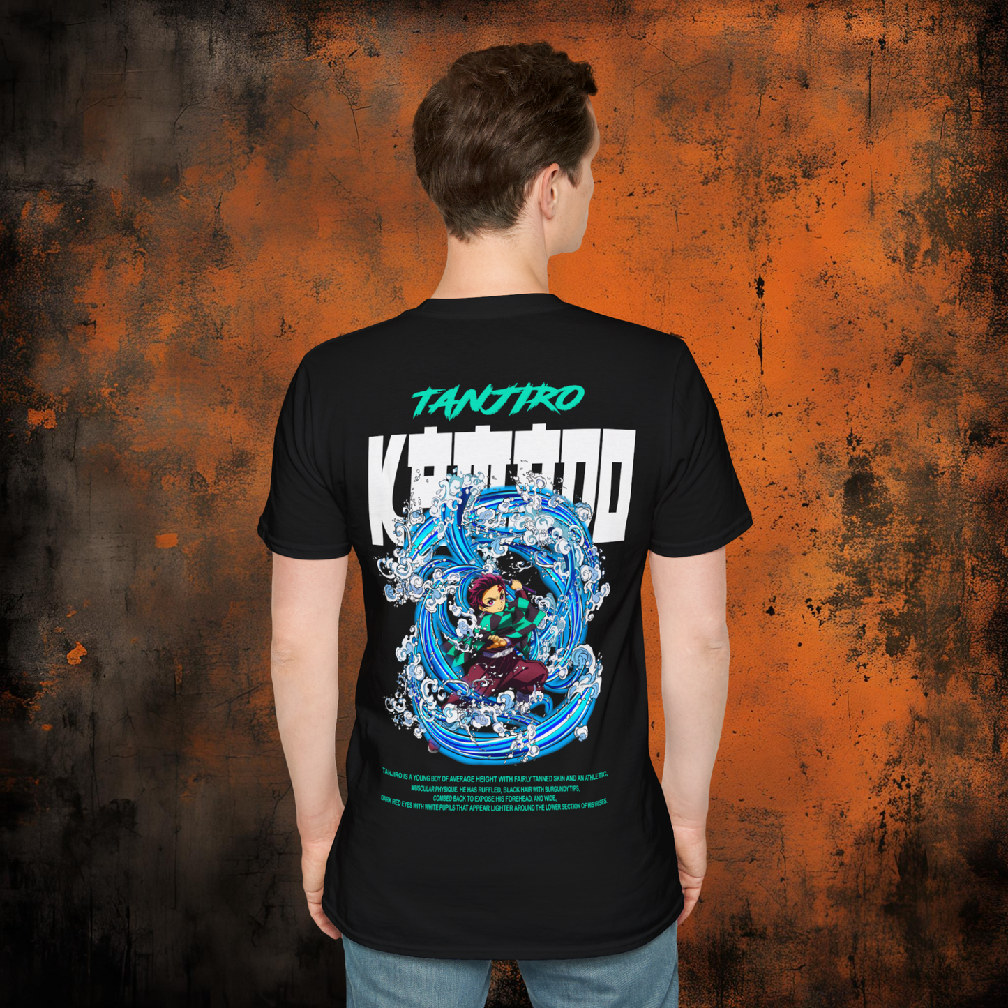 Demon Slayer - Tanjiro Kamado v7 | Anime Graphic Tee