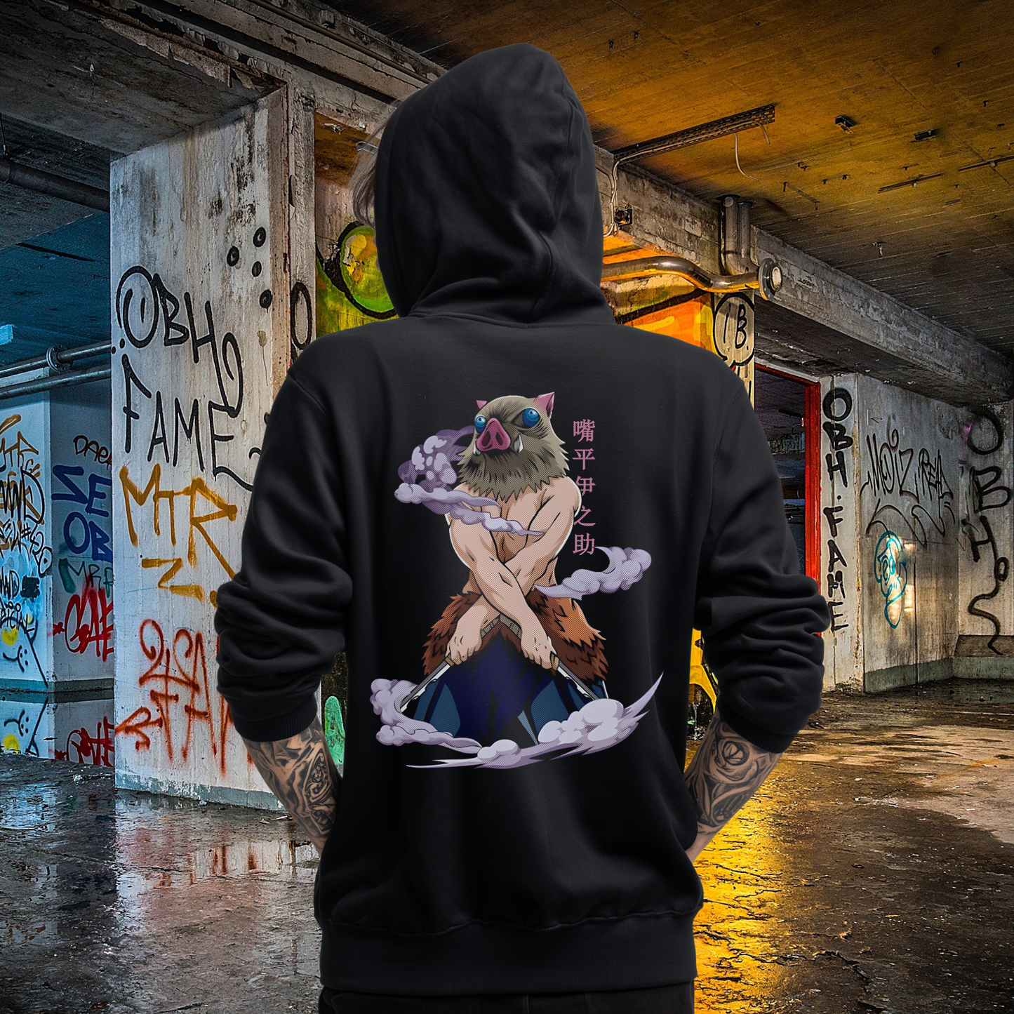 Demon Slayer Zip Up Hoodie