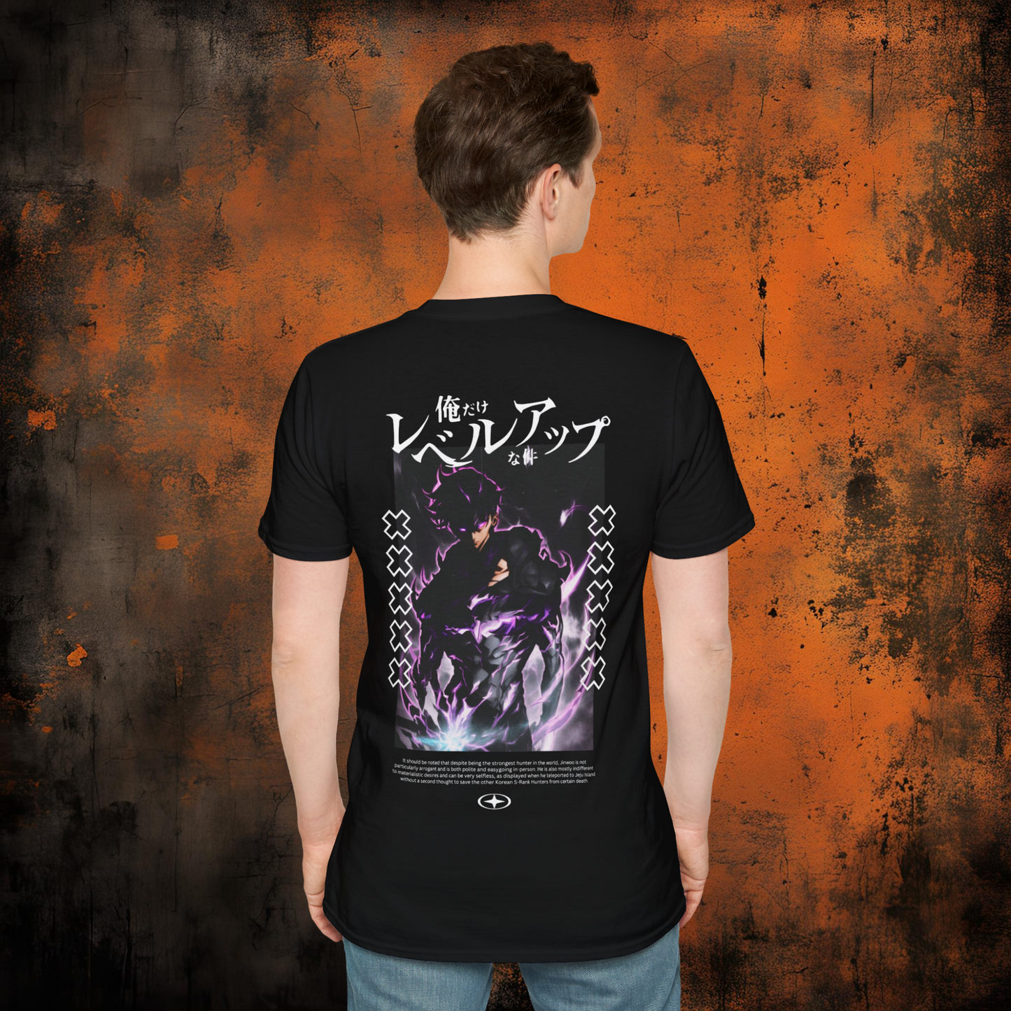 Solo Leveling - Sung Jinwoo - Purple v2 | Anime Graphic Tee