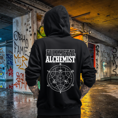 Full Metal Alchemist Zip Up Hoodie - Logo
