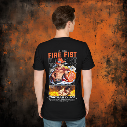One Piece - Ace - Fire Fist | Anime Graphic Tee