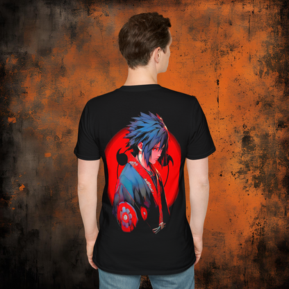 Naruto - Sasuke Uchiha - AI Design | Anime Graphic Tee