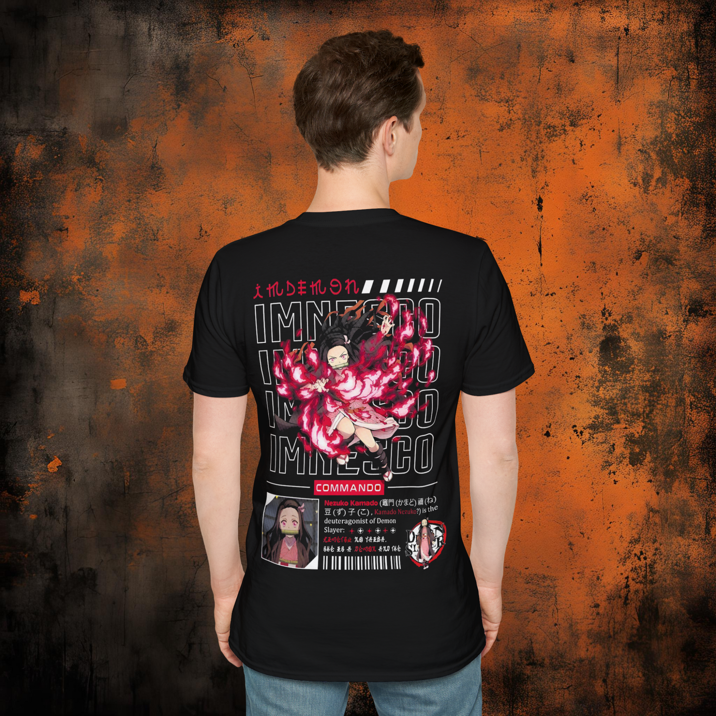 Demon Slayer - Nezuko Kamado Tshirt v2 | Anime Graphic Tee