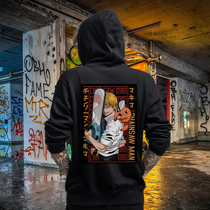Chainsaw Man Zip Up Hoodie