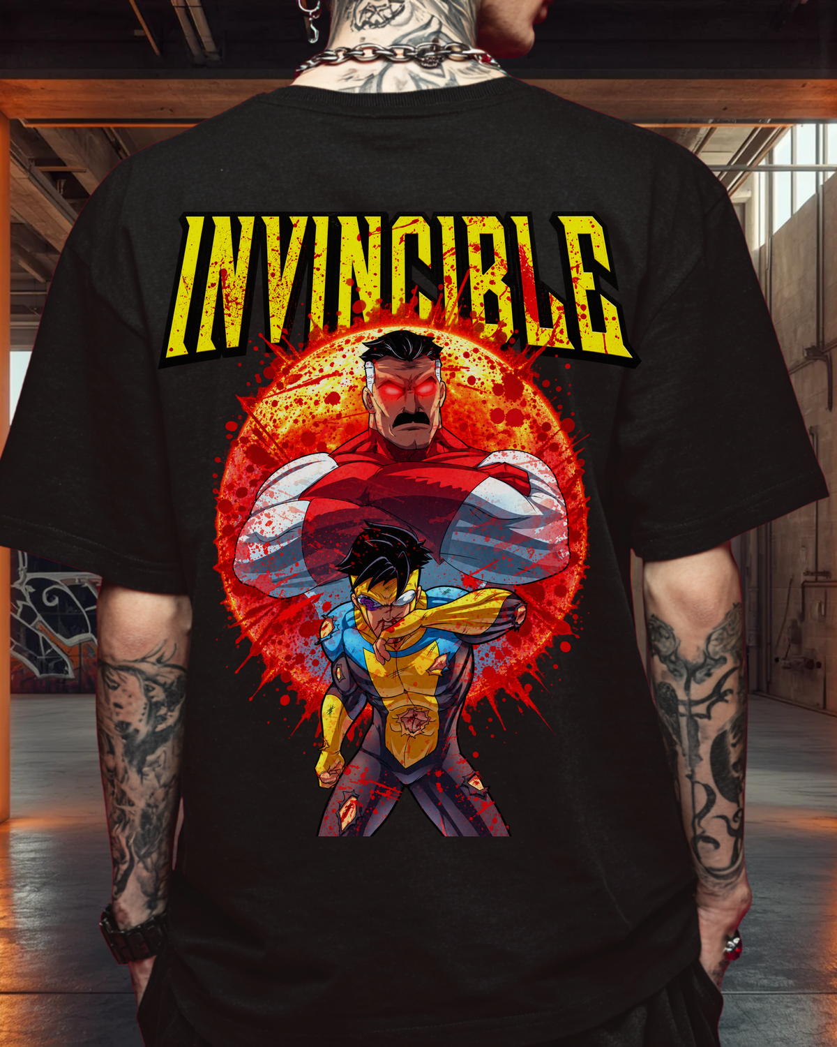 Invincible - Omni Man T-shirt – alternate product view