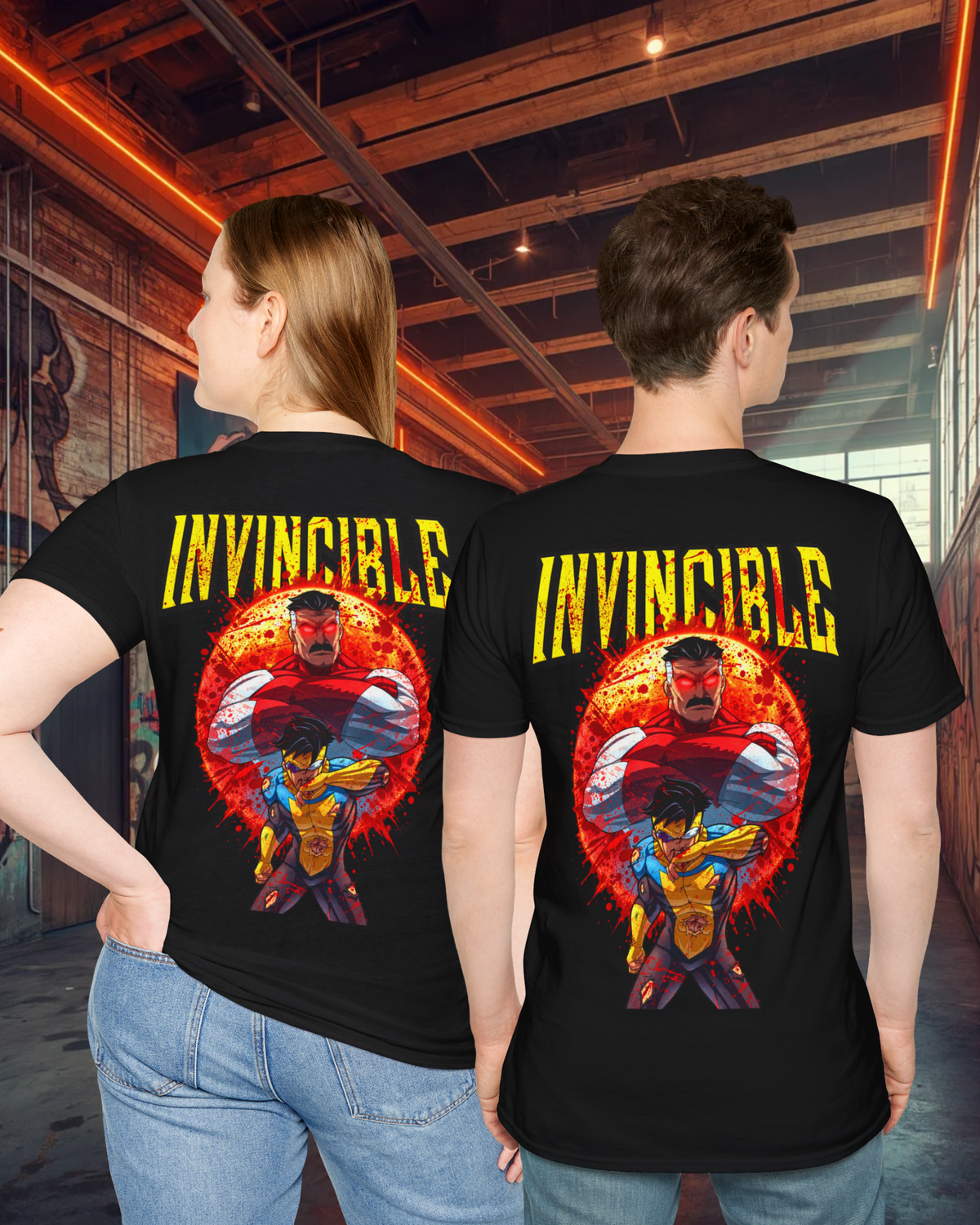 Invincible - Omni Man T-shirt – alternate product view
