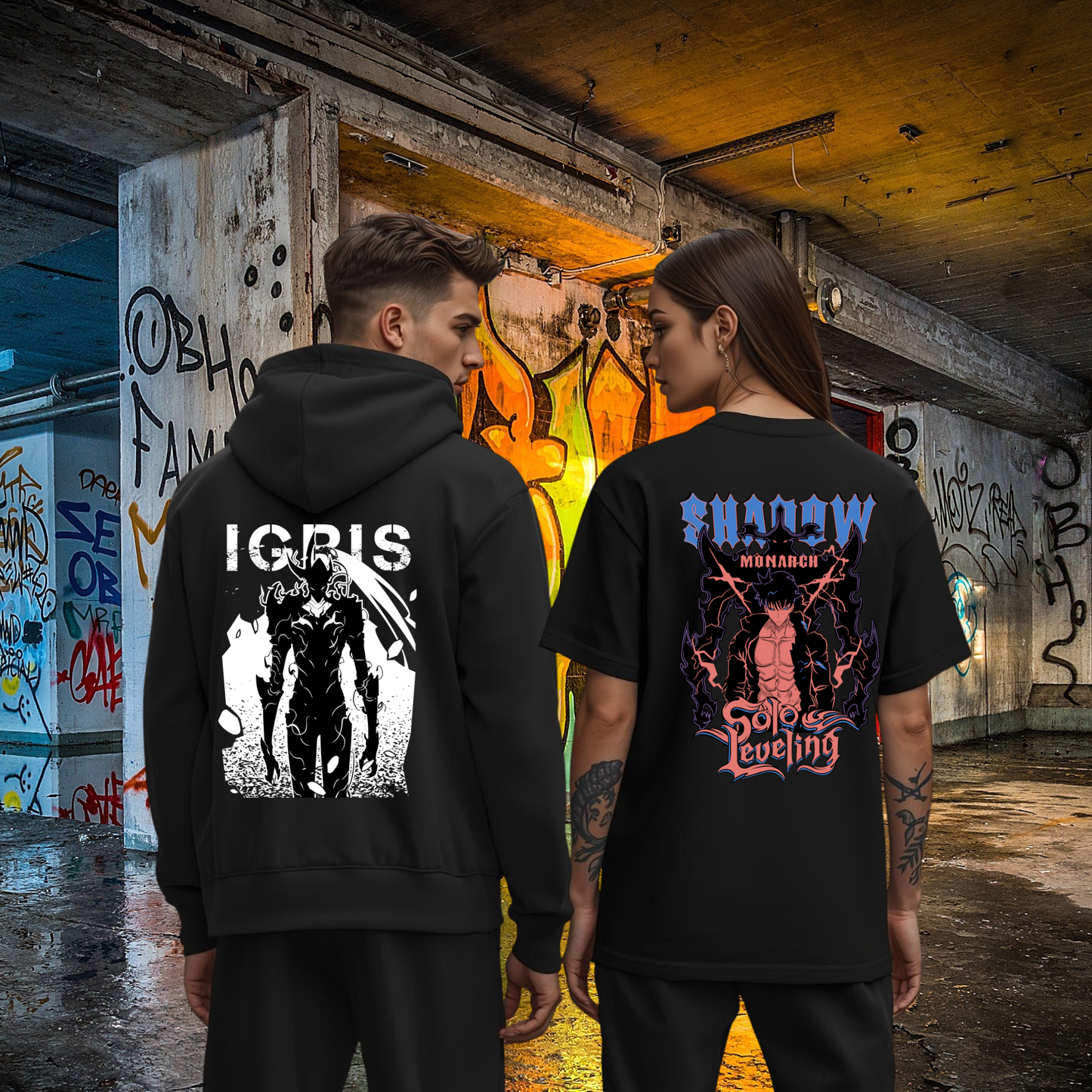 Solo Leveling Igris Full Zip Up Hoodie