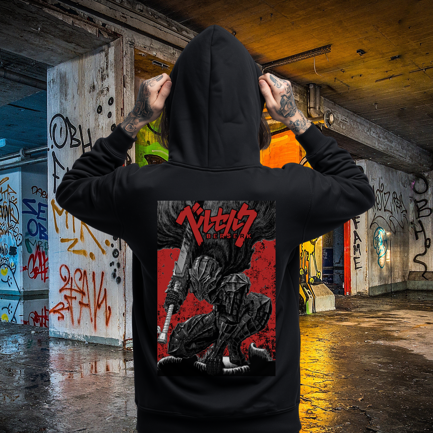 Berserk  Zip Up Hoodie