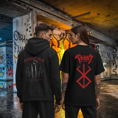 Berserk - Swords of Valor Full Zip Up Hoodie
