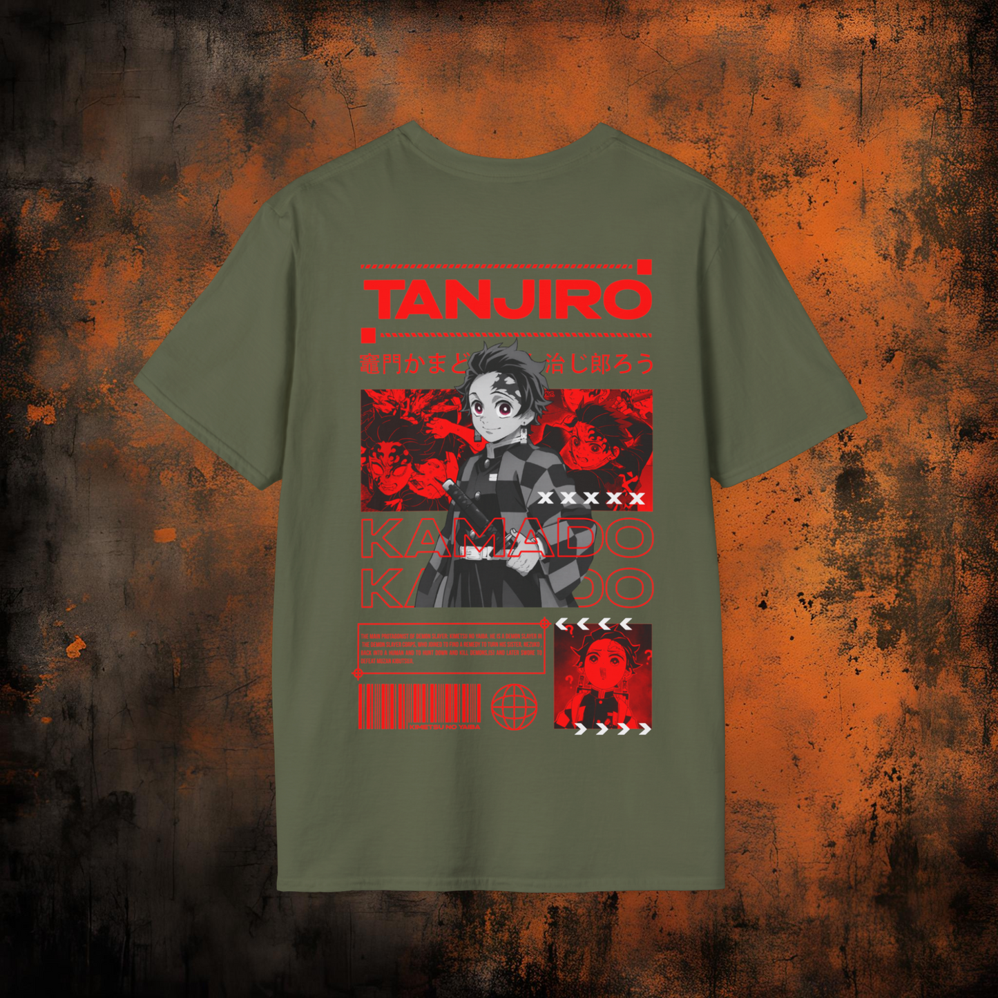 Demon Slayer - Tanjiro Kamado | Anime Graphic Tee
