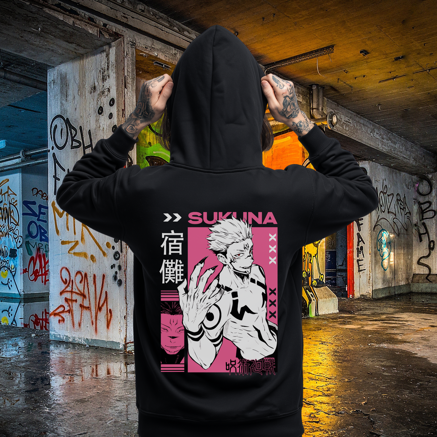 Jujutsu Kaisen Zip Up Hoodie