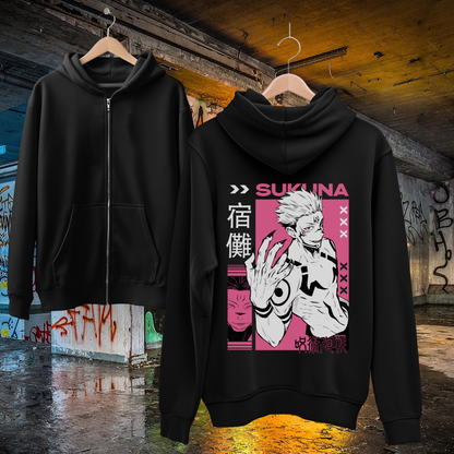 Jujutsu Kaisen Zip Up Hoodie