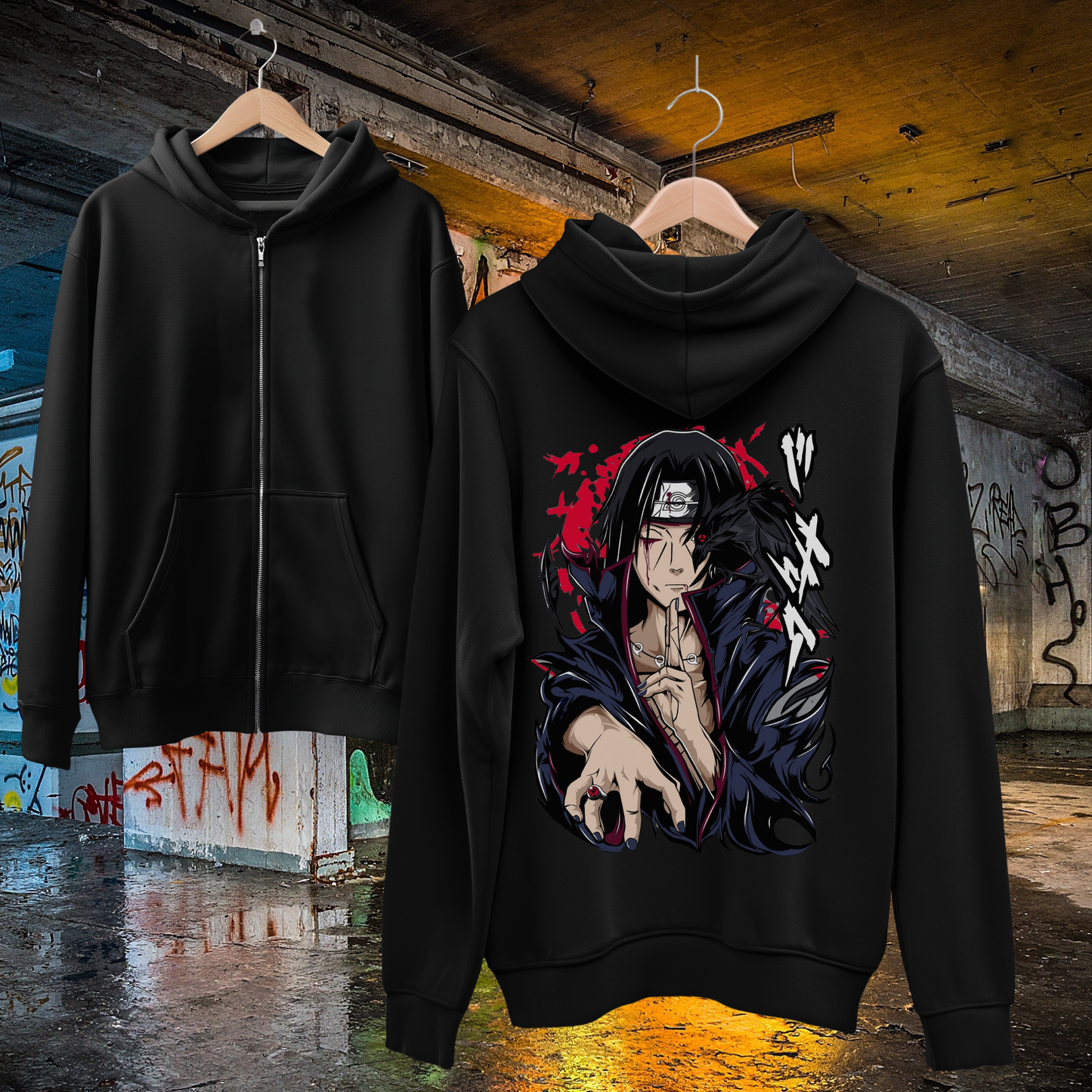 Naruto Zip Up Hoodie