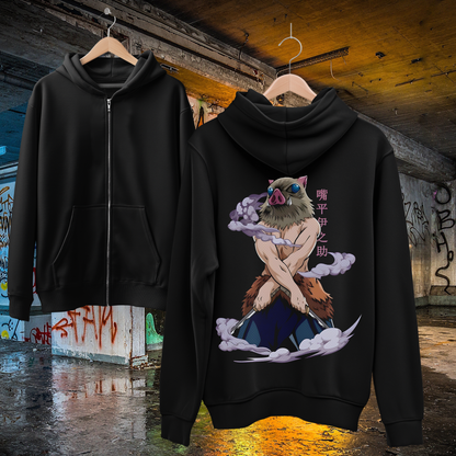 Demon Slayer Zip Up Hoodie