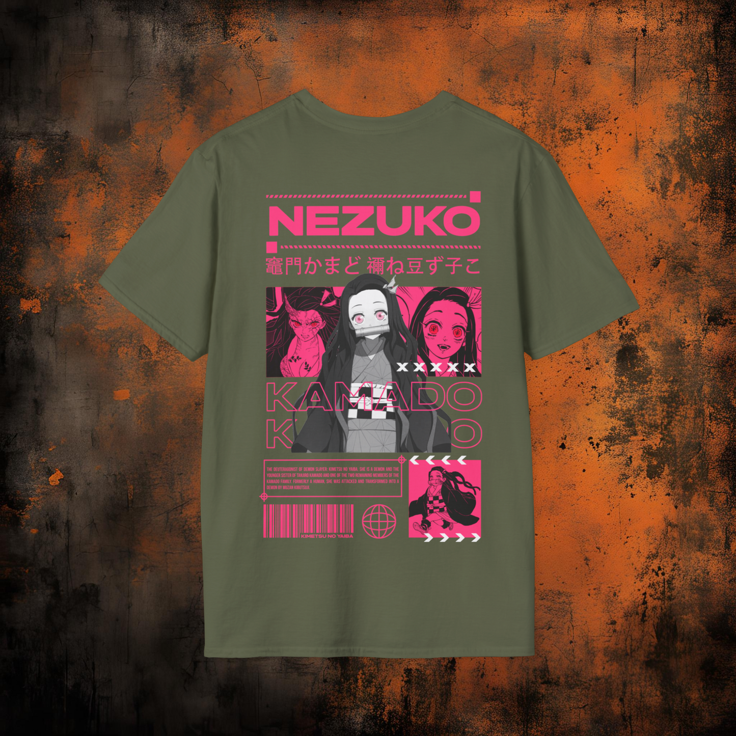 Demon Slayer - Nezuko Kamado Tshirt | Anime Graphic Tee