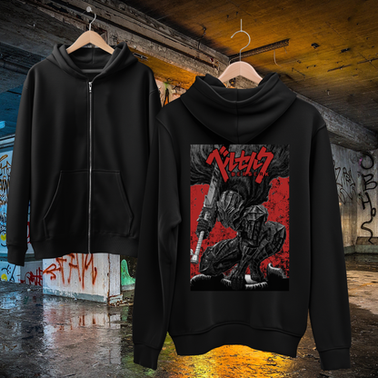 Berserk  Zip Up Hoodie