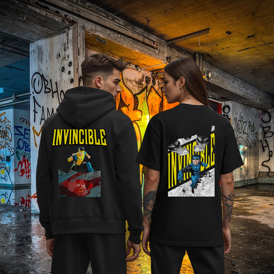Invincible - Mark vs Omni Full Zip Up Hoodie