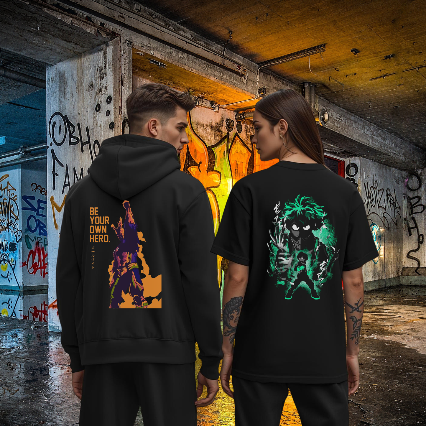 My Hero Academia - All Might Full Zip Up Hoodie