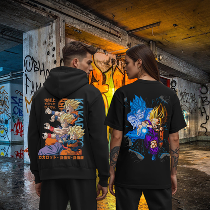 Dragon Ball Zip Up Hoodie