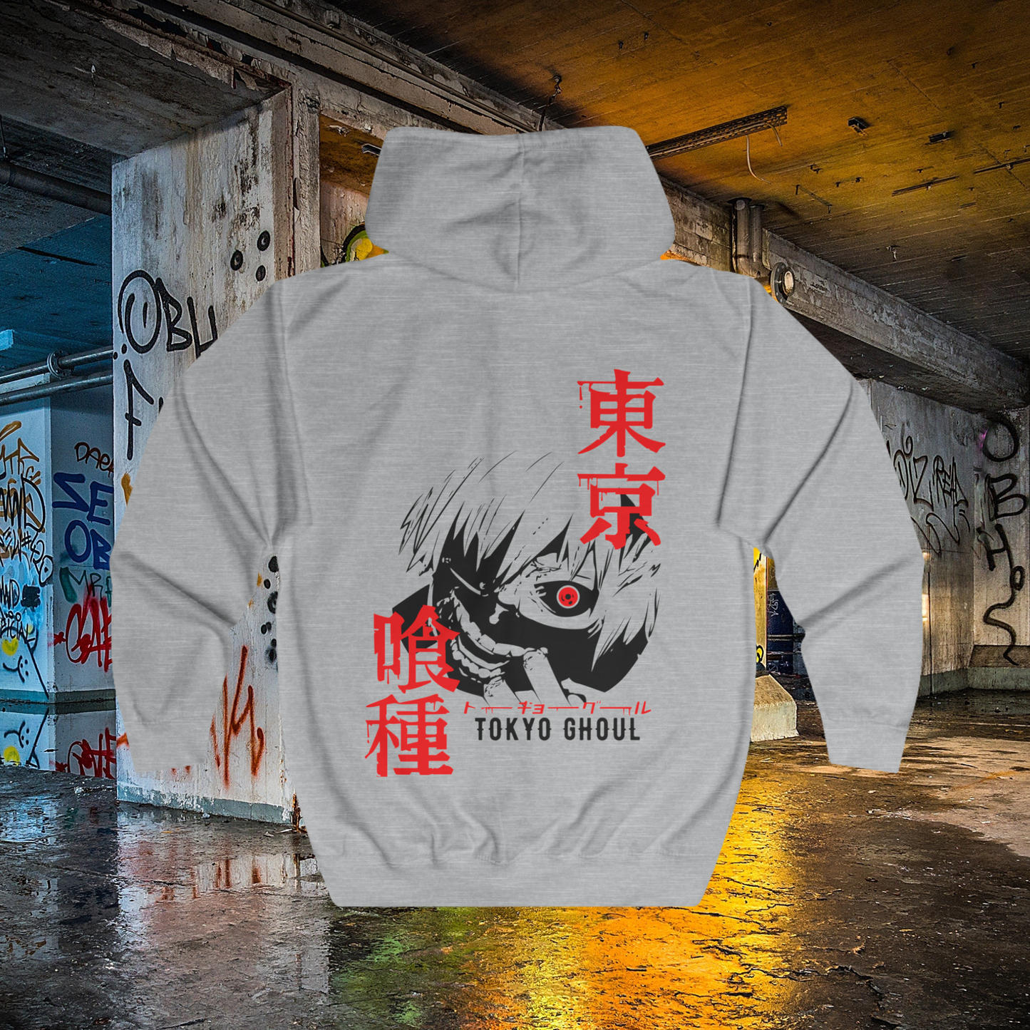 Tokyo Ghoul Zip Up Hoodie
