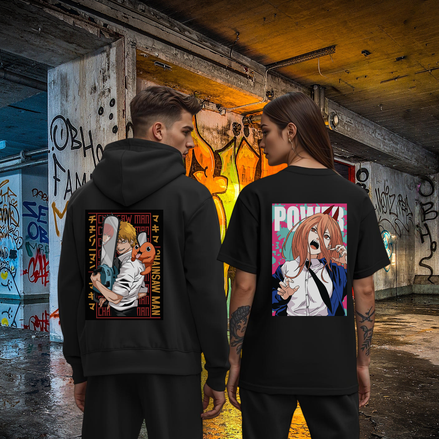 Chainsaw Man Zip Up Hoodie