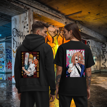 Chainsaw Man Zip Up Hoodie