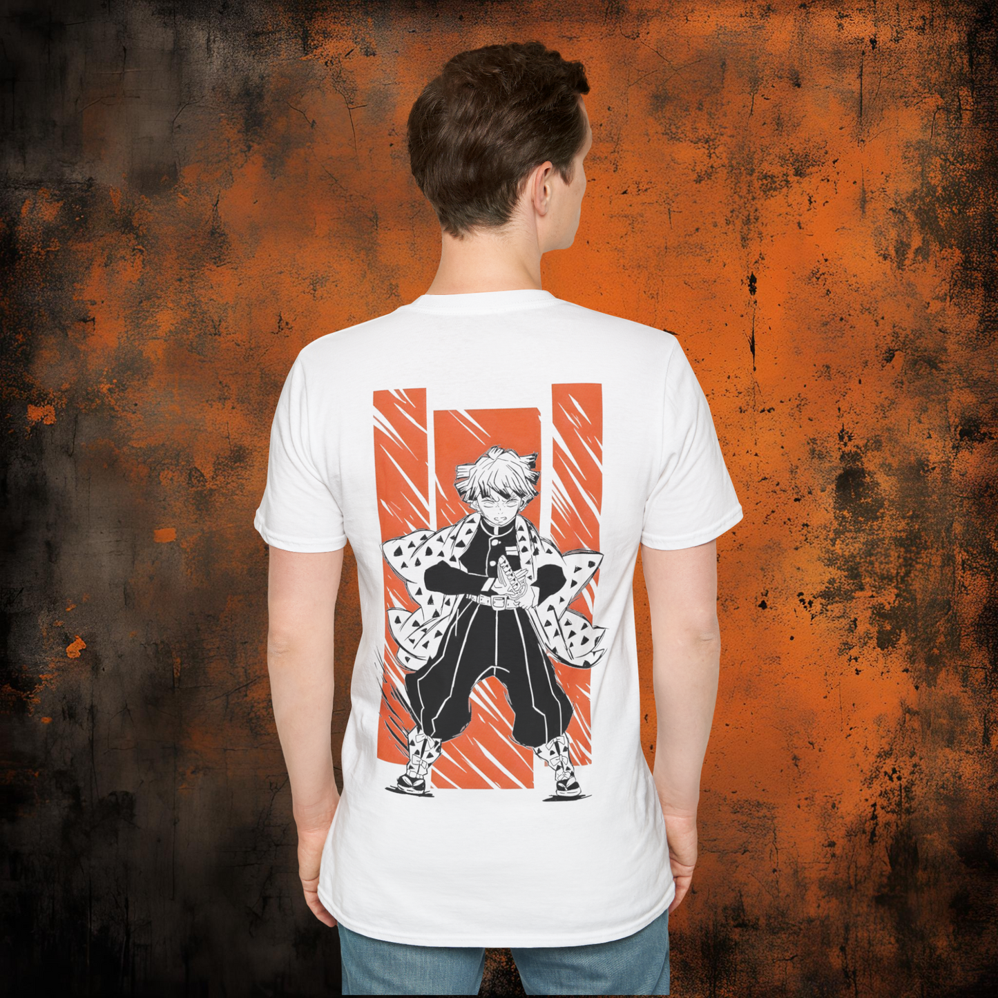 Demon Slayer - Zenitsu Agatsuma Tshirt v4 | Anime Graphic Tee